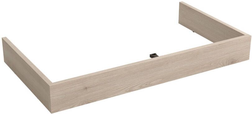 Muebles plint voor badkamermeubel 100cm naturel eiken