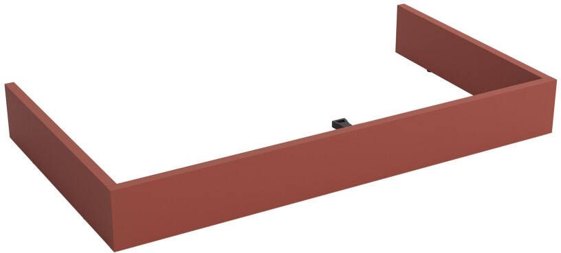 Muebles plint voor badkamermeubel 100cm rood
