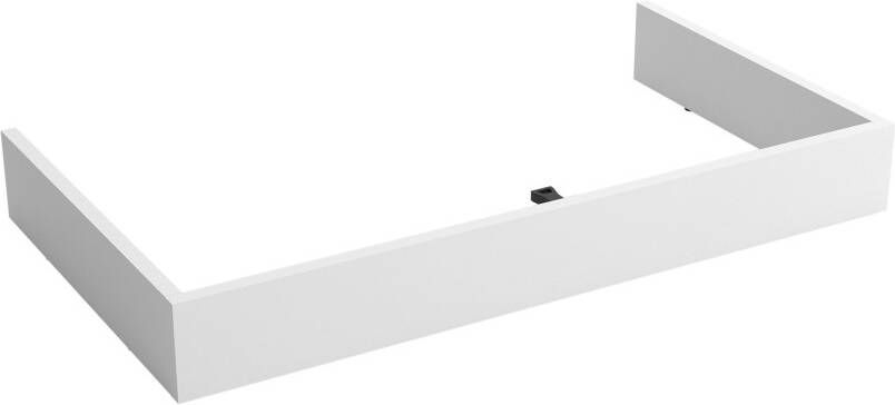 Muebles plint voor badkamermeubel 100cm wit mat