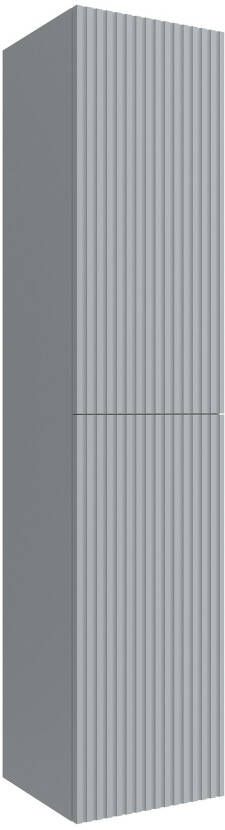 Muebles Raya kolomkast ribbelfront 160cm baby blauw