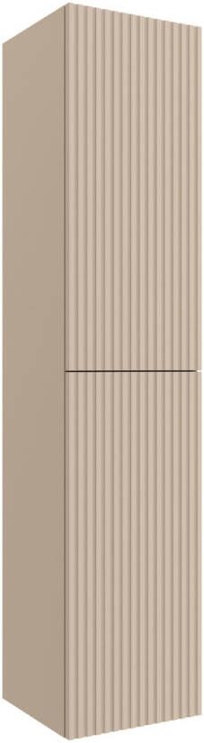 Muebles Raya kolomkast ribbelfront 160cm macchiato