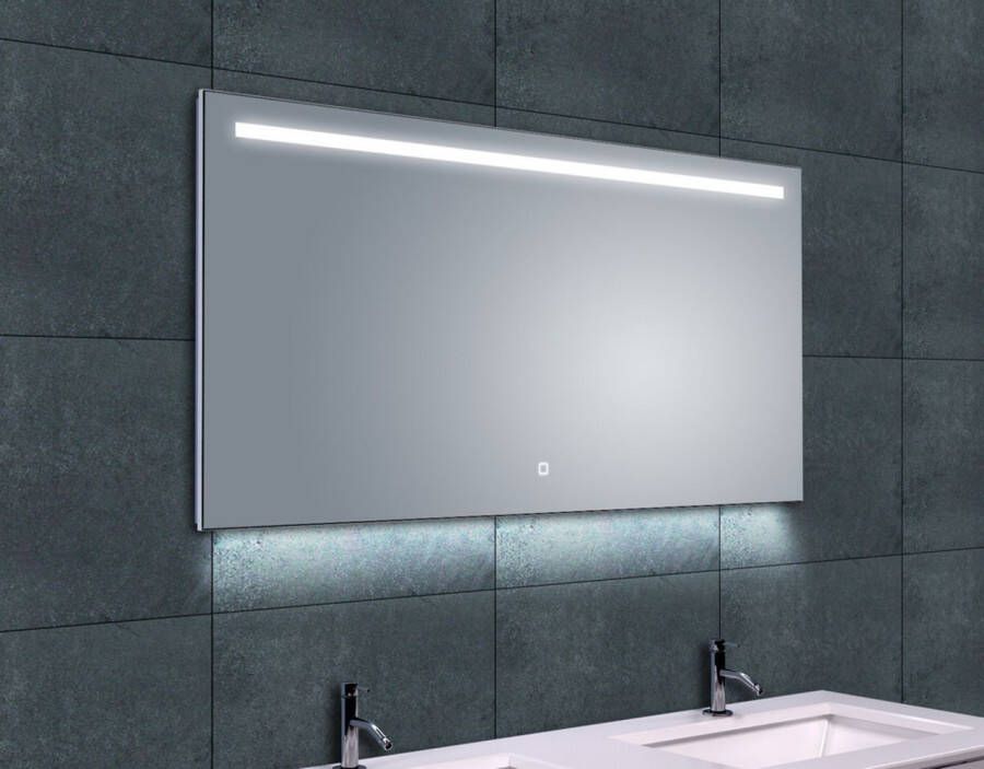 Mueller Ambi LED 100x60cm spiegel inclusief spiegelverwarming
