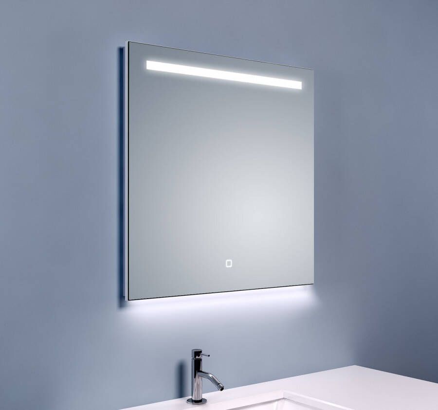 Mueller Beam spiegel met LED verlichting condensvrij 60x60cm