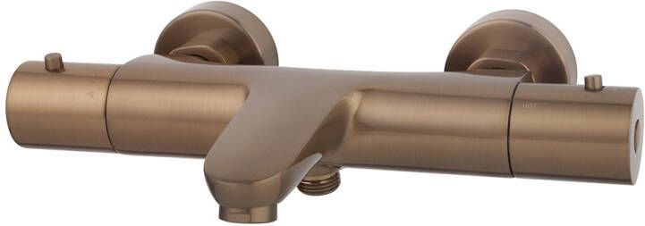 Mueller Bronzo badthermostaat geborsteld brons