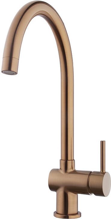 Mueller Bronzo keukenmengkraan geborsteld brons PVD