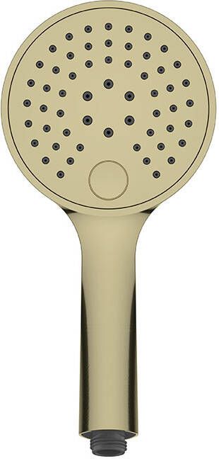 Mueller Gold handdouche met 3 standen geborsteld messing