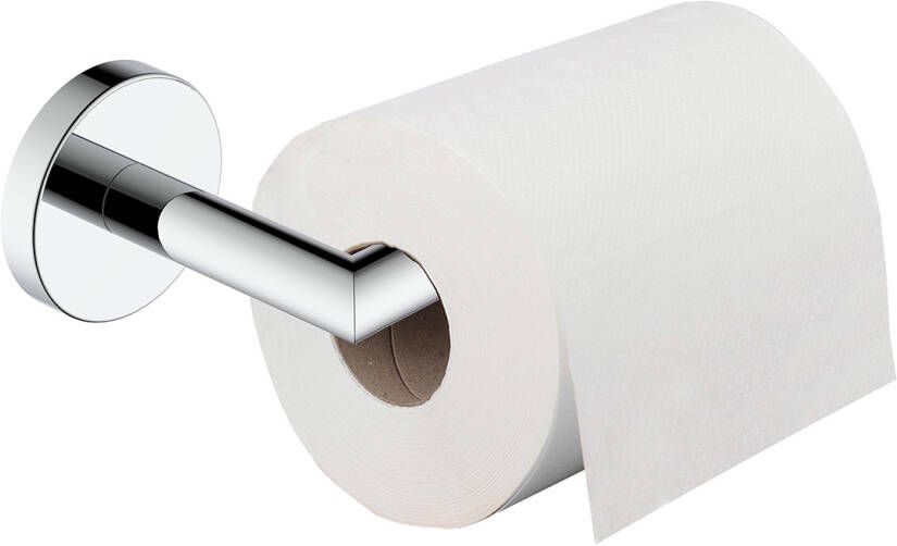 Mueller Hilton toiletrolhouder met vaste arm chroom