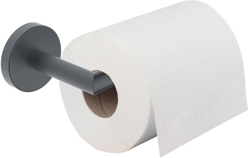 Mueller Hilton toiletrolhouder met vaste arm gunmetal
