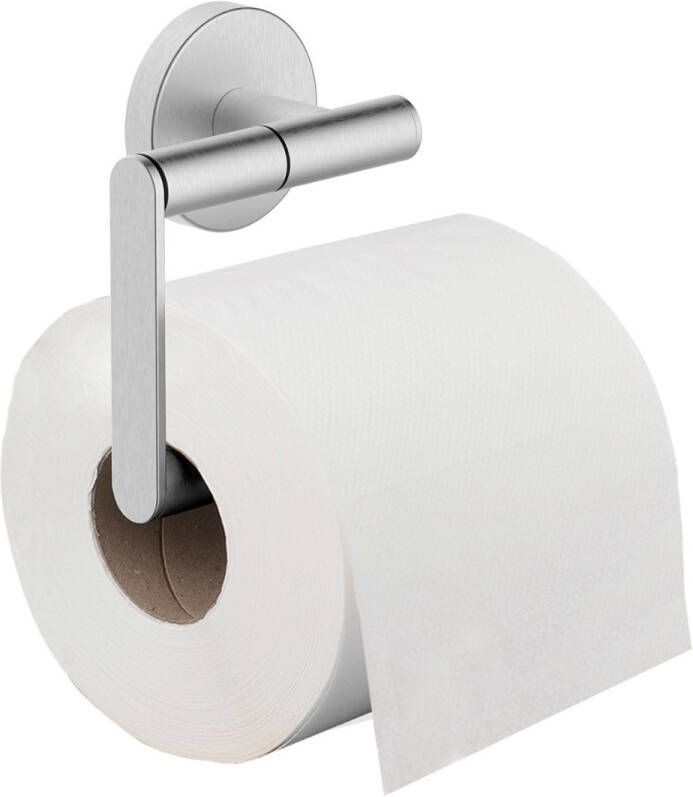 Mueller Hilton toiletrolhouder zonder klep RVS
