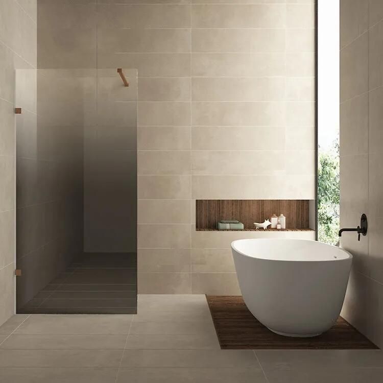 Mueller Bronzo profielloze inloopdouche links 100cm met spiegelrook naar helder glas brons geborsteld