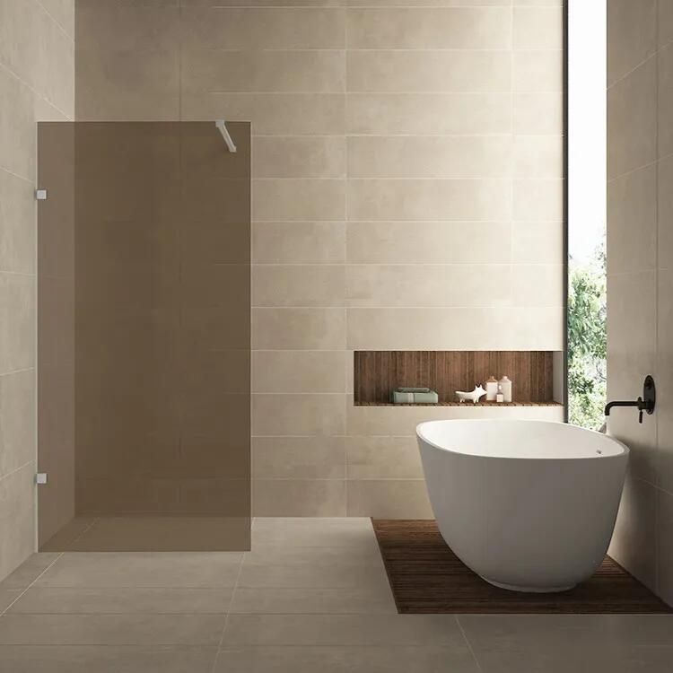 Mueller Lest glasplaat 100cm bronsglas