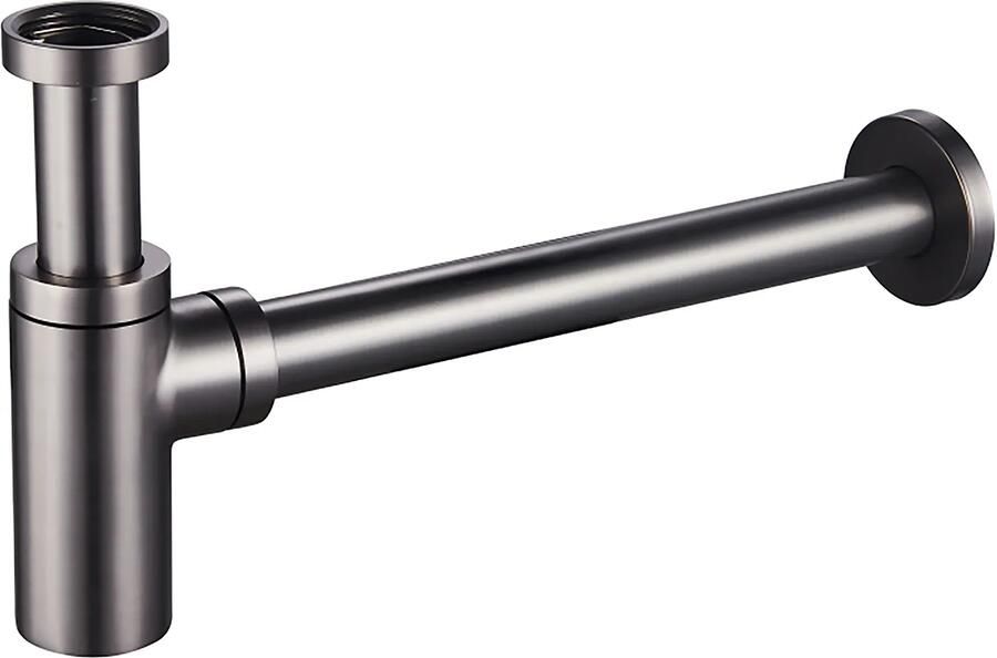 Wiesbaden Wastafelsifon UniMatch 5 4" x 32 mm Gunmetal