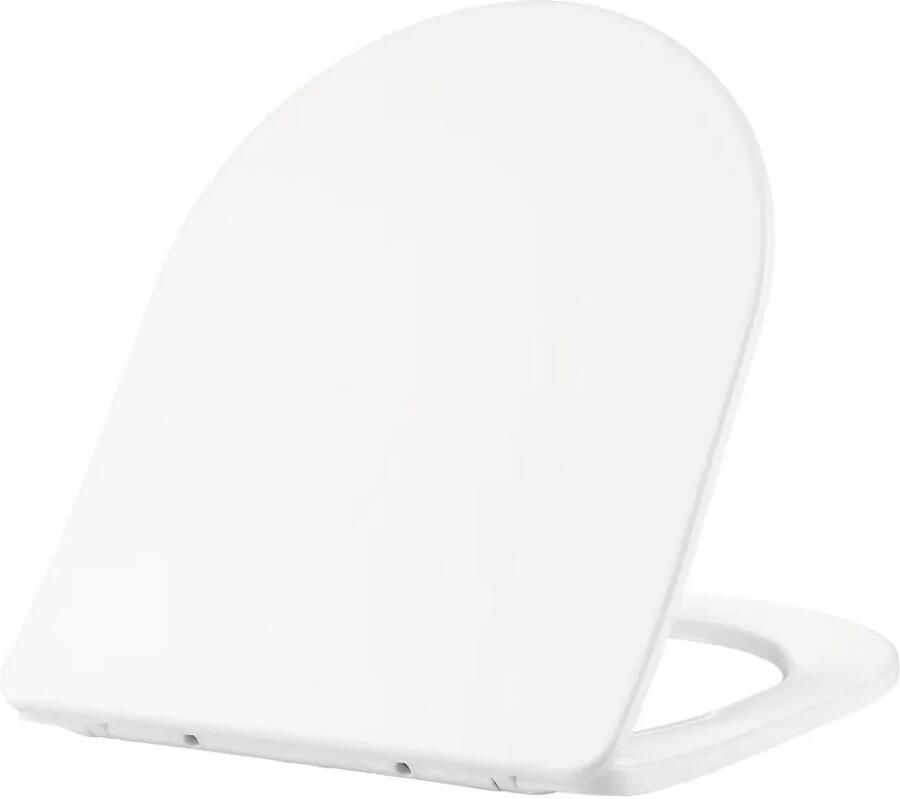 Mueller Rivel softclose toiletzetting met deksel wit mat