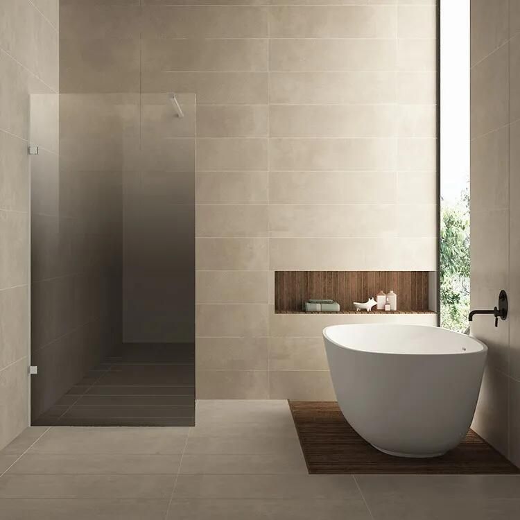 Mueller Round profielloze inloopdouche links 100cm met spiegelrook naar helder glas chroom