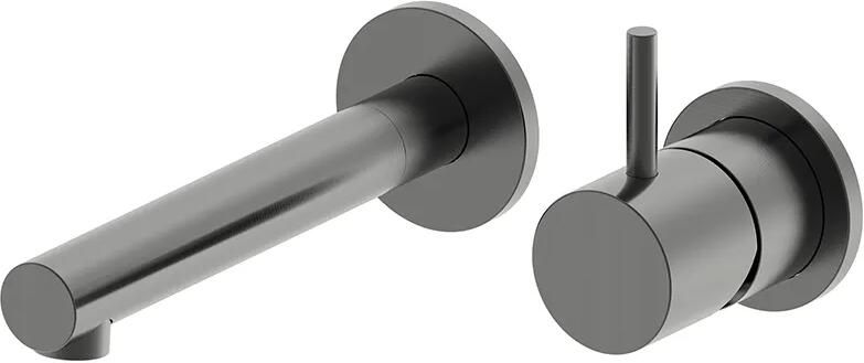 Mueller Stylo inbouw wastafelkraan 16cm uitloop gunmetal