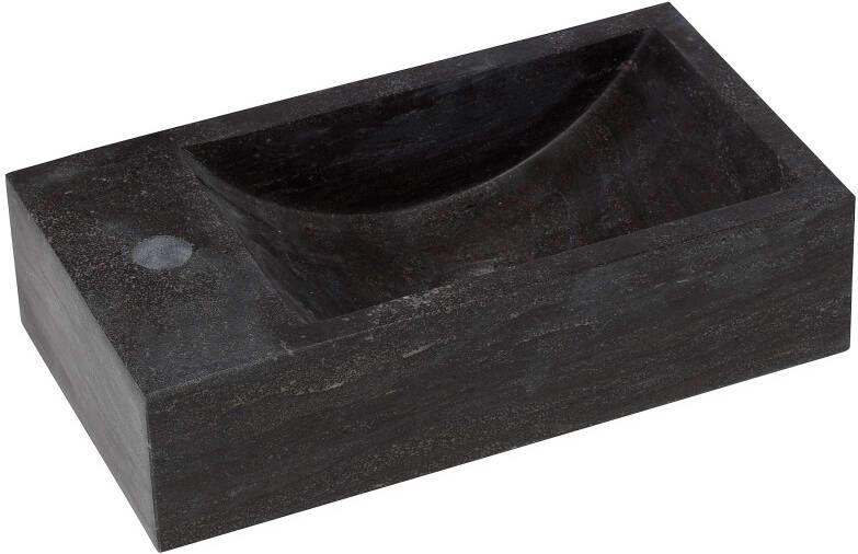 Mueller natuursteen fontein met kraangat links 40x22x10cm