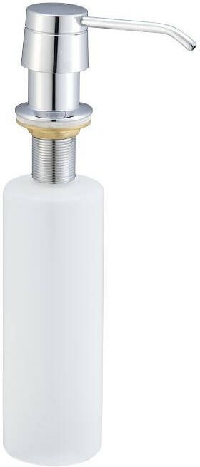 Mueller Round Inbouw zeeppompje chroom kunststof fles 250ml