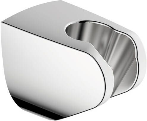 Mueller Round kunststof handdouchehouder wand chroom