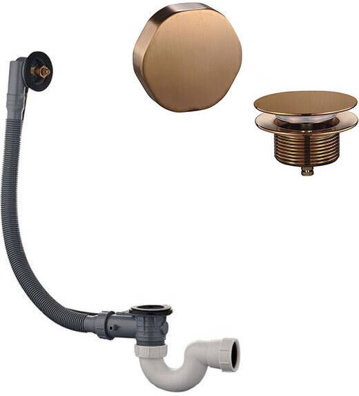 Mueller Universe badafvoer overloopcombinatie geborsteld brons