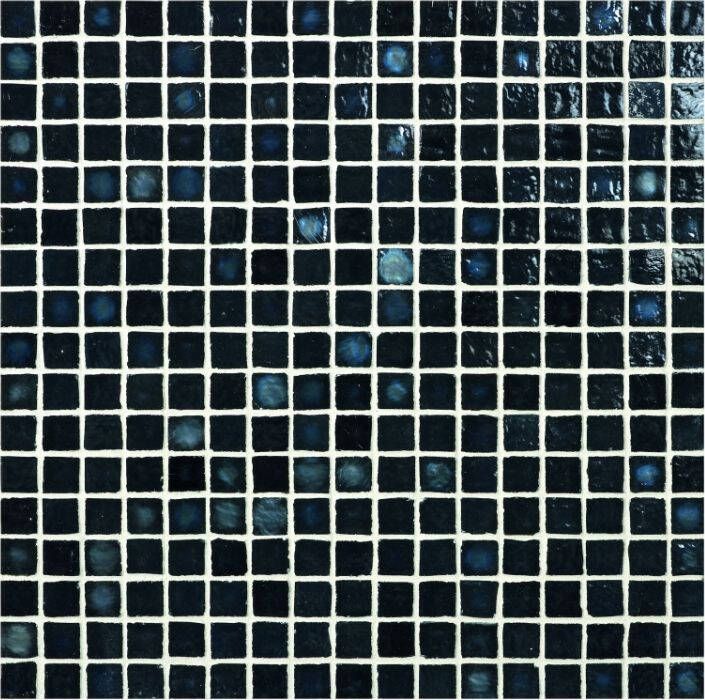 Navale Moses glas mozaiek zwart blauw 32x32