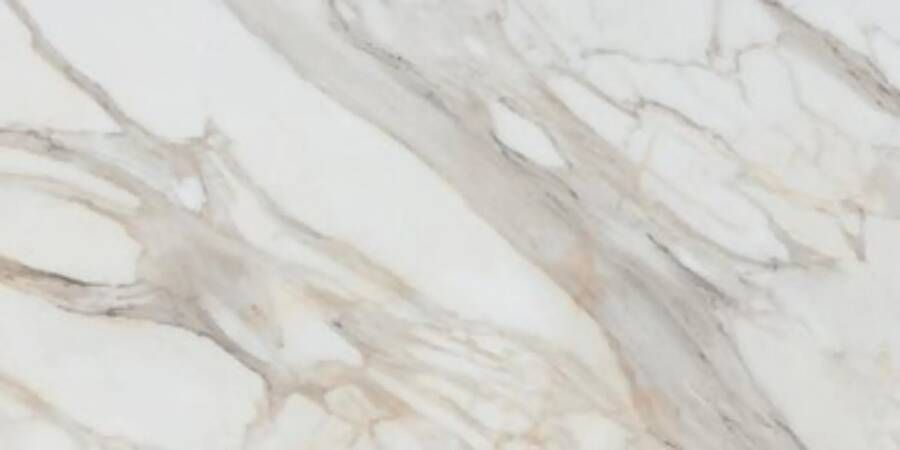 Navale Yuki vloertegel marmerlook 120x120cm wit glans gerectificeerd