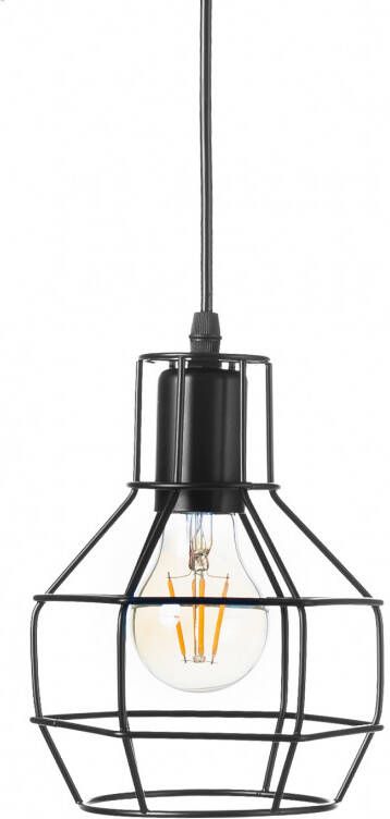 Njoy DraadlampGent met bol 4W 16x20cm LED verlichting zwart SD-2020-02