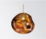 Njoy Hanglampglas met E27 fitting IP20 met 4W lamp 20x20cm LED verlichting gold SD-2040-01 - Thumbnail 3