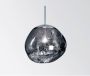 Njoy Hanglampglas met E27 fitting diameter 360 IP20 met 4W 36x36cm LED verlichting chrome SD-2040-09 - Thumbnail 3