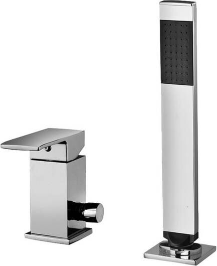 Paffoni Elle 2-gats bad mengkraan compleet voor badrandmontage chroom