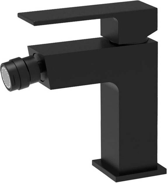 Paffoni Elle bidetkraan met afvoerplug zwart
