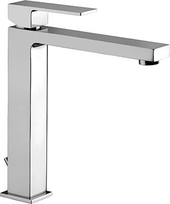 Paffoni Elle verhoogde wastafelmengkraan met afvoerplug chroom