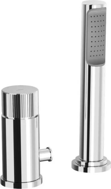 Paffoni Jo 2-gats badrand kraan chroom