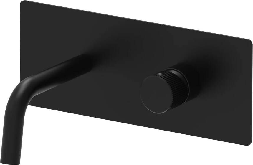 Paffoni Jo inbouw wastafelkraan zwart mat
