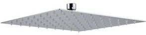 Plieger Napolihoofddouche vierkant25x25cm9L min.chroom SF074ACR
