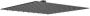 Plieger Napoli hoofddouche vierkant 30x30cm 15L min. mat zwart 800349BLACK - Thumbnail 3