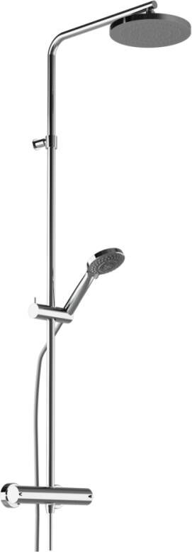 Plieger New Way opbouw regendouche compleet 25cm chroom