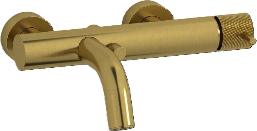 Plieger Roma badmengkraan messing geborsteld