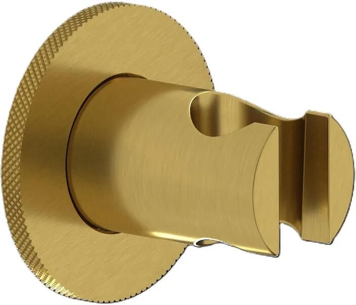 Plieger Roma handdouche houder messing geborsteld