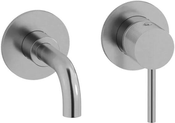 Plieger Roma inbouw fonteinkraan chroom geborsteld