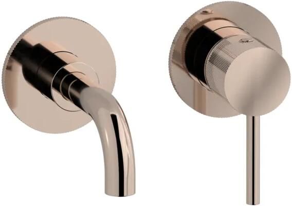 Plieger Roma inbouw fonteinkraan rosé goud