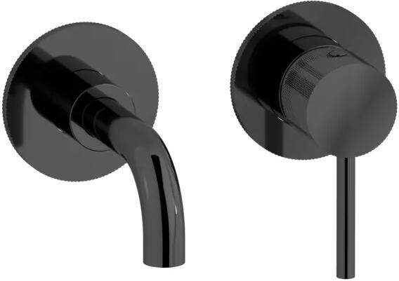 Plieger Roma inbouw fonteinkraan zwart chroom