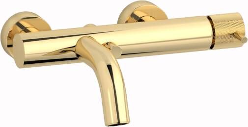 Plieger Roma badkraan met omstel en koppelingen HOH=15cm goud ID250 GOLD