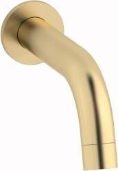 Plieger Roma baduitloop wandmontage 1 2x16.8cm geborsteld goud ID320 BRUSHED GOLD - Foto 1