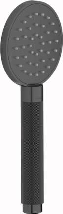 Plieger Roma handdouche geborsteld zwart chroom ID090CS Black Chrome Brushed - Foto 1