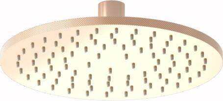 Plieger Roma hoofddouche rond Ø20cm rose goud ID020 ROSE