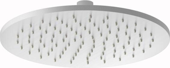Plieger Roma hoofddouche rond Ø25cm geborsteld chroom ID025 BRUSHED CHROME