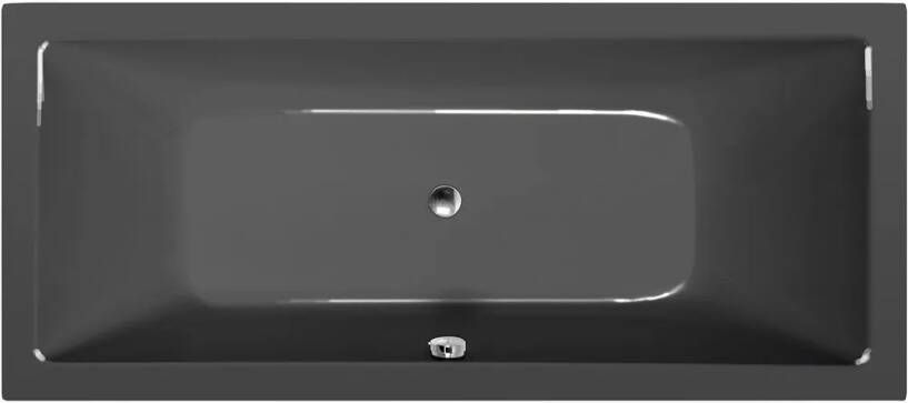 Polysan Krysta ligbad 180x80x39cm grijs