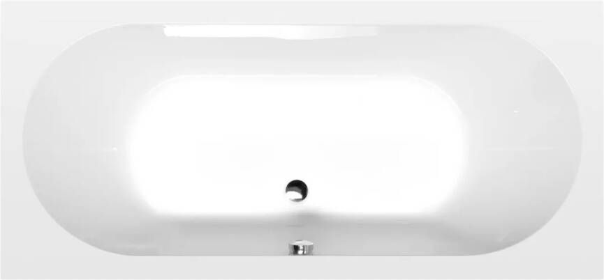 Polysan Levana ligbad 170x80x39cm wit glans