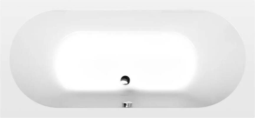 Polysan Levana ligbad 170x80x39cm wit mat