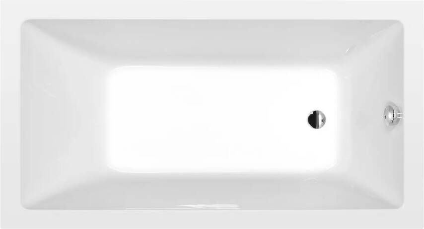 Polysan Noemi ligbad 150x80x39cm wit glans